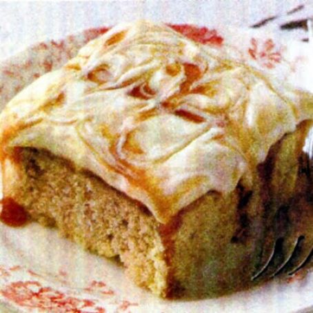 Caramel Sheet Cake, Quick-and- Easy