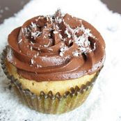 cupcake - coconut flour cupcakes with chocolate buttercream