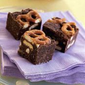 Sweet & Salty Pretzel Brownies