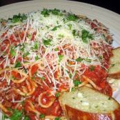 Thom's Quick Spaghetti with Meat Sauce