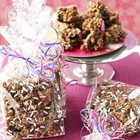Choco-Cherry Crispy Treats