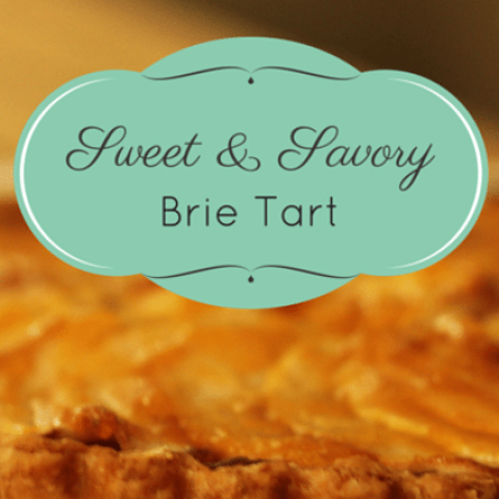 Sweet and Savory Brie Tart