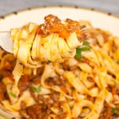 Fettuccine Bolognese