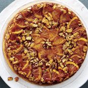 Orange-Almond Upside-Down Cake