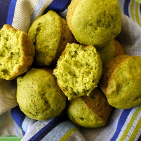 Spinach Cake Muffins - Double recipe