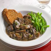 Dijon Beef and Mushrooms