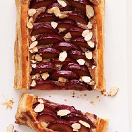 Almond-Plum Tart