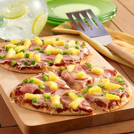 Hawaiian Pizza on the Grill
