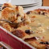 New Orleans Bread Pudding with Bourbon Sauce