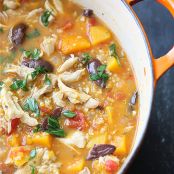 Chicken Stew with Butternut Squash