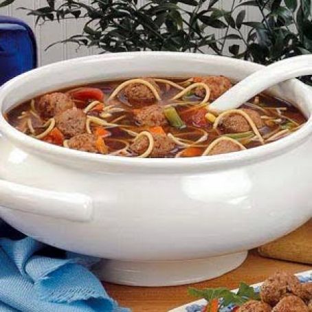 Meatball Minestrone