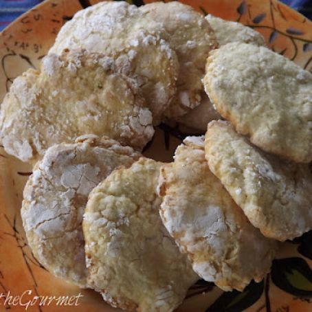 Fresh Lemon-Basil Sugar Cookies