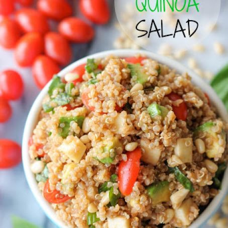 Caprese Quinoa Salad