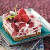 Raspberry Swirl Frozen Dessert Recipe