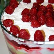 Fresh Raspberry Key Lime Trifle