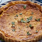 Pumpkin Quiche with Bacon