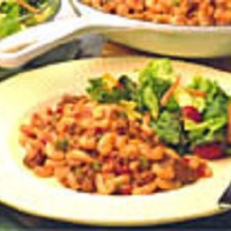 Easy Sausage Macaroni Supper