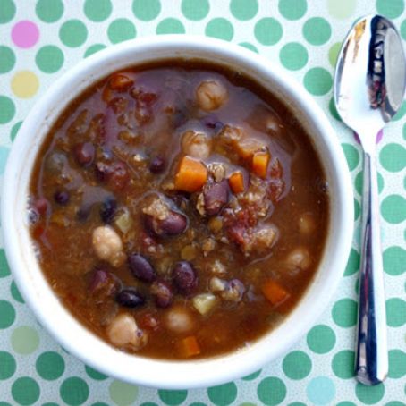 Moroccan Lentil Stew (Crock Pot)