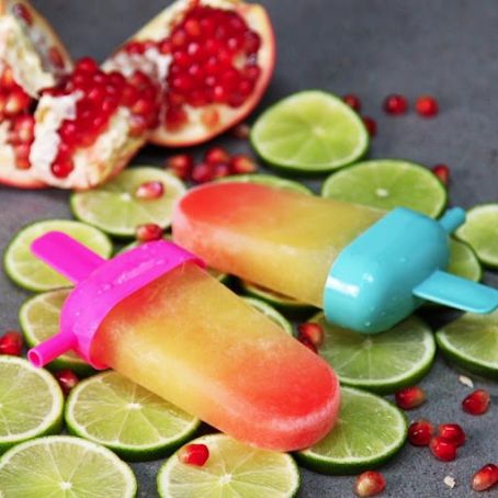 Tequila Sunrise Popsicles