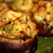 Crabmeat Stuffed Mushrooms