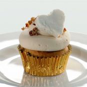 Sweet Potato Cider Cupcakes with Marshmallow Frosting