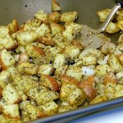 Roasted Rosemary-Onion Potatoes