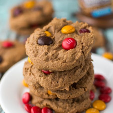Easy Dark Chocolate Peanut Butter Cookies