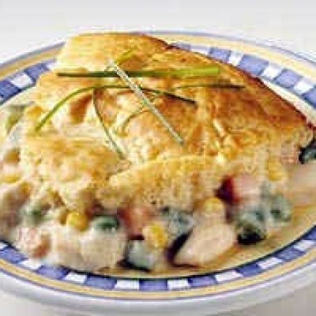Impossibly Easy Chicken Pot Pie 