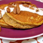 Whole Wheat Pumpkin Pancakes