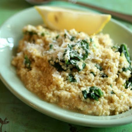 QUINOA****Quinoa Risotto with Arugula and Parmesan - Mayo Clinic