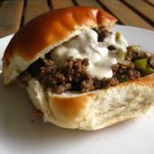 Philly Cheesesteak Sloppy Joes