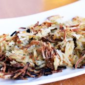 Crispy Oven Baked Hash Browns