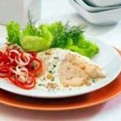 PESCADO EN SALSA DE ALMENDRA