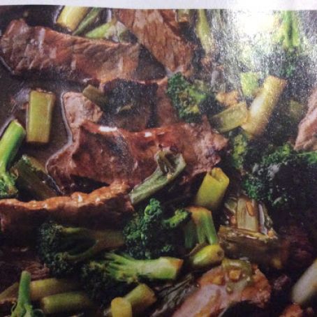 Saucy Beef and Broccoli