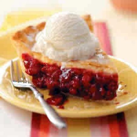 Fresh Raspberry Pie