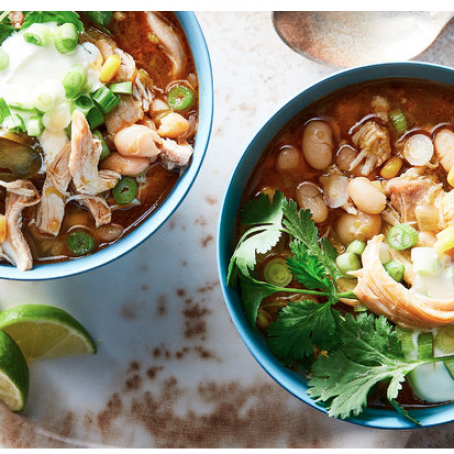 Slow Cooker White Chicken Chili