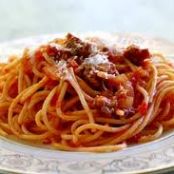 Italian Sausage Spaghetti