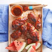 All-American Barbecued Chicken