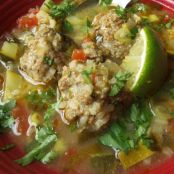 Kicked-Up Albóndiga Soup!