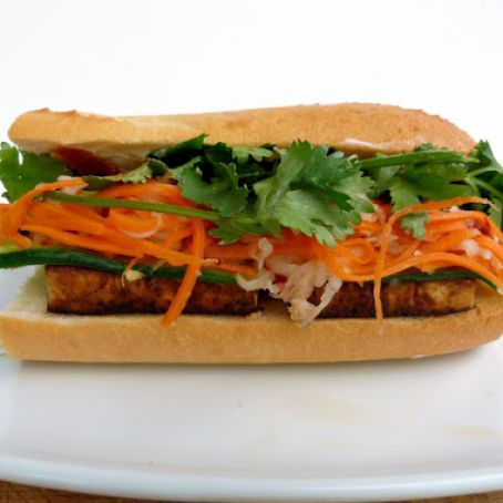Cruelty Free Sandwiches Diet:  Tofu Bahn Mi