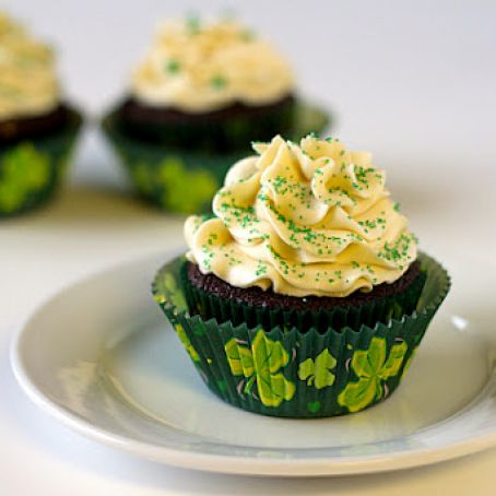Irish Cream Cupcakes