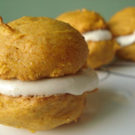 Pumpkin Whoopie Pies and Mini Cakes