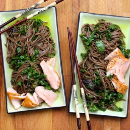 Cold Ginger Soba Noodles