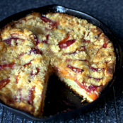 Nectarine Brown Butter Buckle