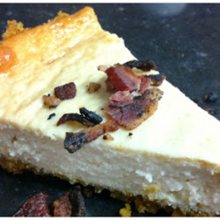 Maple Bacon Cheesecake-Dairy Free