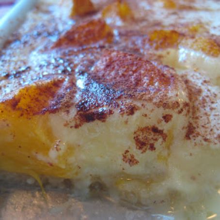 Bars: Peach Kuchen Bars