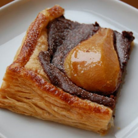 Chocolate Pear Pastry