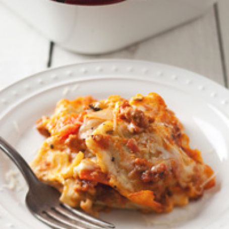 Vegetable-and-Ravioli Lasagna