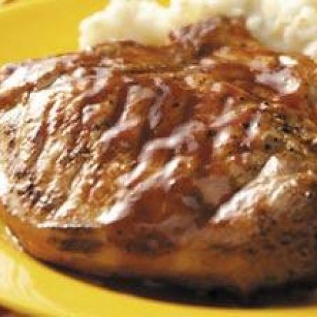 Barbecued Pork Chops
