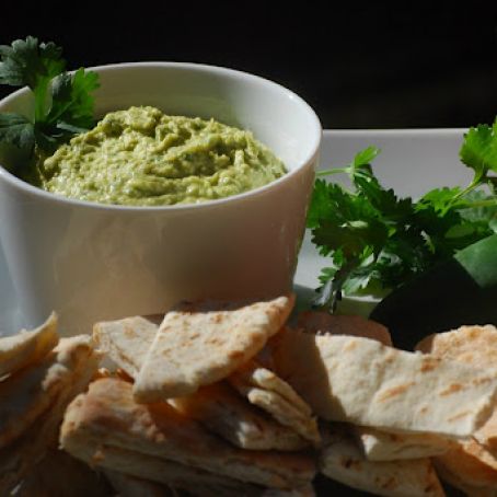 Cilantro Jalapeno Hummus